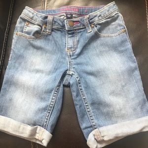 Size 8 and size 10 jean shorts